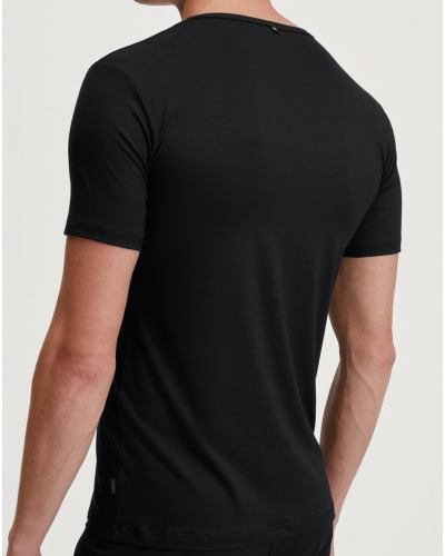 T-shirt Calida Natural Cooling (Noir)