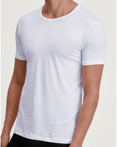 T-shirt Calida Natural Cooling (Blanc)