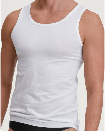 Camisetas tirantes Calida Natural Cooling (Blanco)