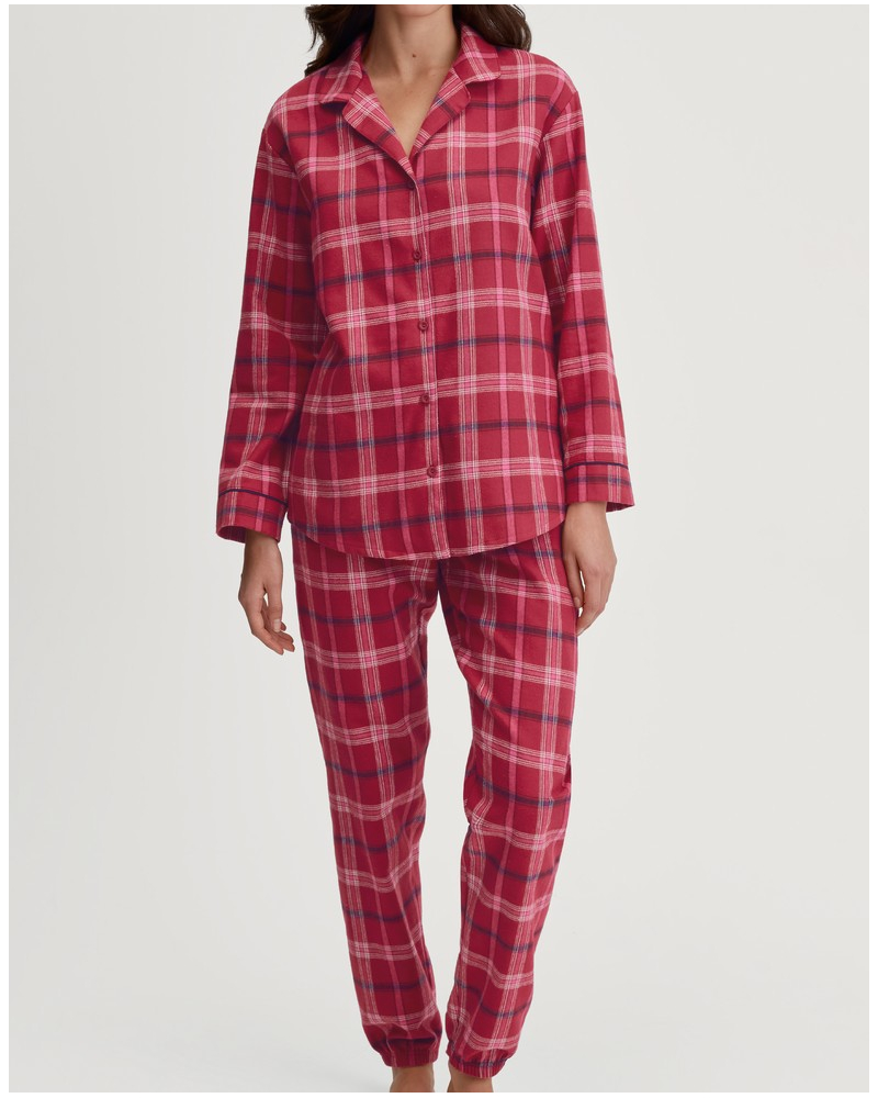 Pijama Calida Holiday Dreams 100% algodón (Deep Red)