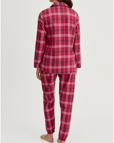 Pijama Calida Holiday Dreams 100% algodón (Deep Red)