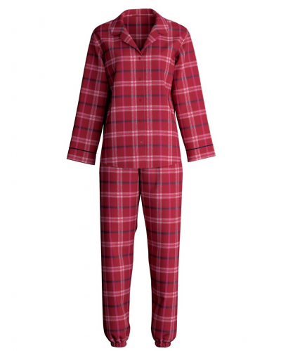 Pyjama Calida Holiday Dreams 100% Coton (Deep Red)
