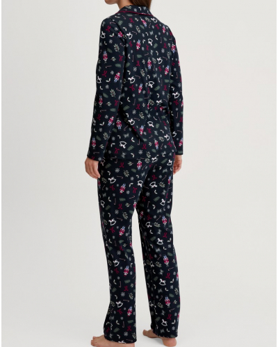 Pyjamas Calida Family & Friends 100% Cotton (Saphir Blue)