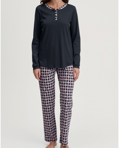 Pyjama Calida Family & Friends 100% Coton (Dark Sapphire)