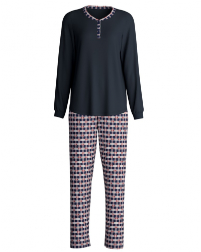 Pyjamas Calida Family & Friends 100% Cotton (Dark Sapphire)