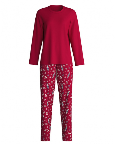 Pyjama Calida Family & Friends 100% Coton (Deep Red)