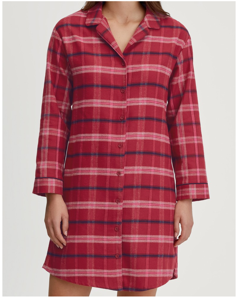 Camisone Calida Holiday Dreams 100% algodón (Deep Red)