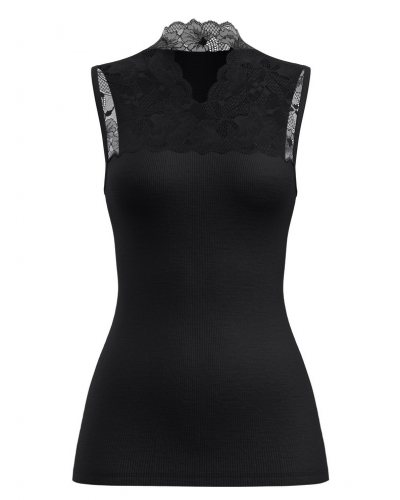 Tank tops Calida Glam Wool & Silk (Black)