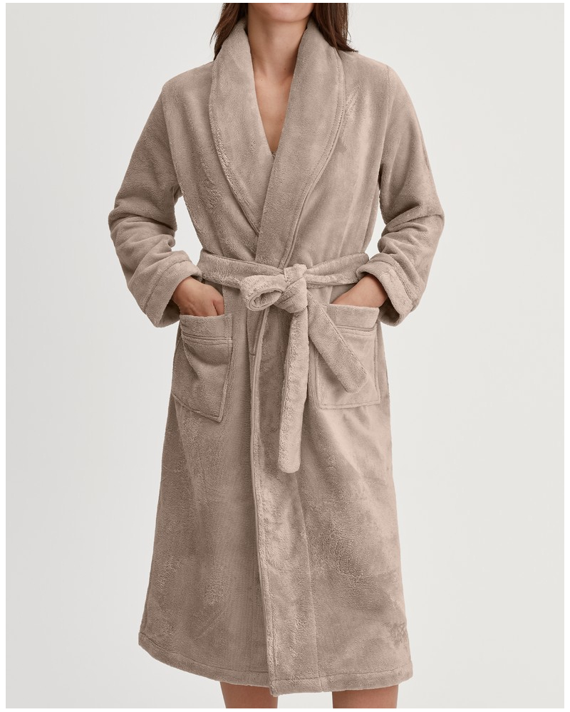 Bathrobe Calida Lounge Element (Beige Clay)