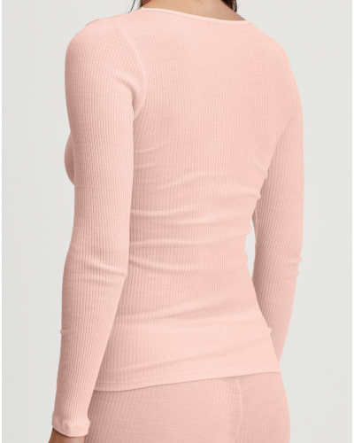 Top mangas largas Calida Joy Lana & Seda (Pearl Blush)