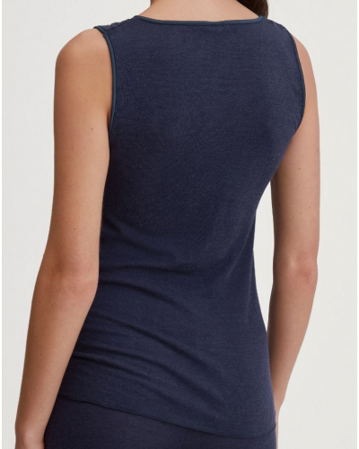 Débardeur Calida True Confidence Laine & Soie (Evening Blue)