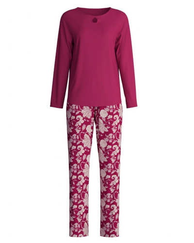 Pijama largo Calida Sweet Dreams 100% algodón (Dahlia Pink)