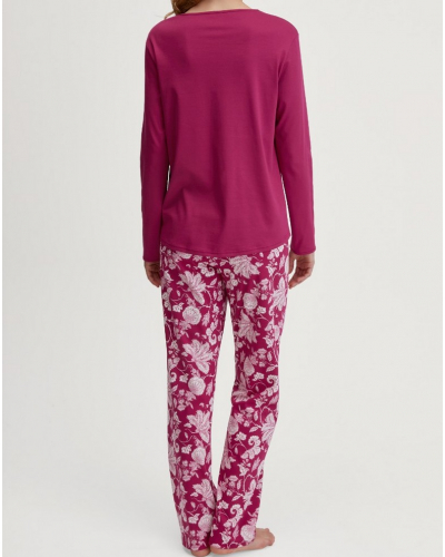 Pyjama long Calida Sweet Dreams 100% Coton (Dahlia Pink)