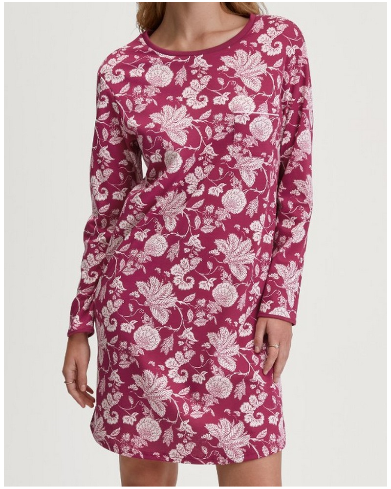 Chemise de nuit Calida Sweet Dreams 100% coton (Dahlia Pink)