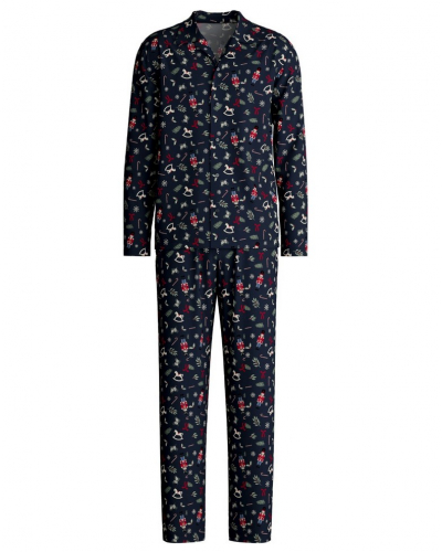 Pijama Calida Family & Friends 100% algodón (Saphir Blue)