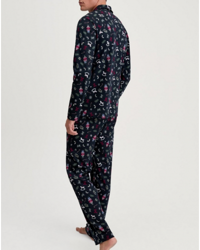 Pyjamas Calida Family & Friends 100% cotton (Saphir Blue)