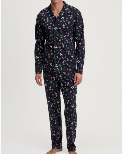 Pyjama Calida Family & Friends 100% coton (Saphir Blue)