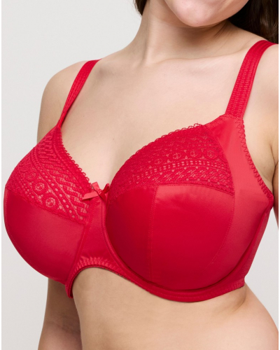 Sujetador con aros bienestar Prima Donna Montara (True Red)