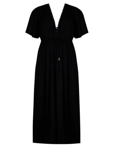 Caftán largo Antigel La Modeuse Antigel (Negro)