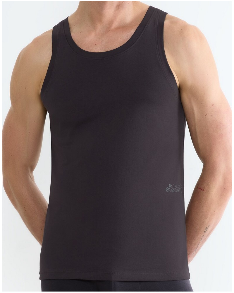 Débardeur en coton Sloggi SLG Base (Charcoal)