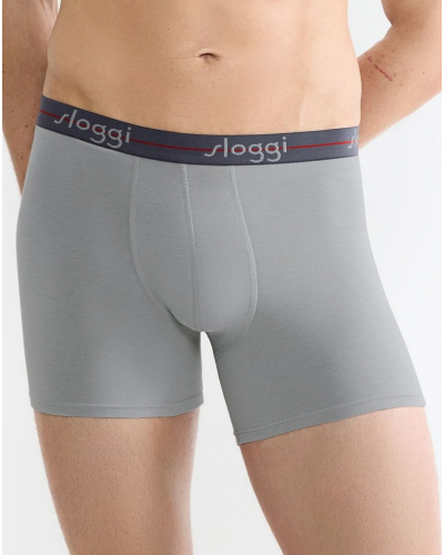 Lote de 2 boxers largos Sloggi for Men Start (Black Comb)