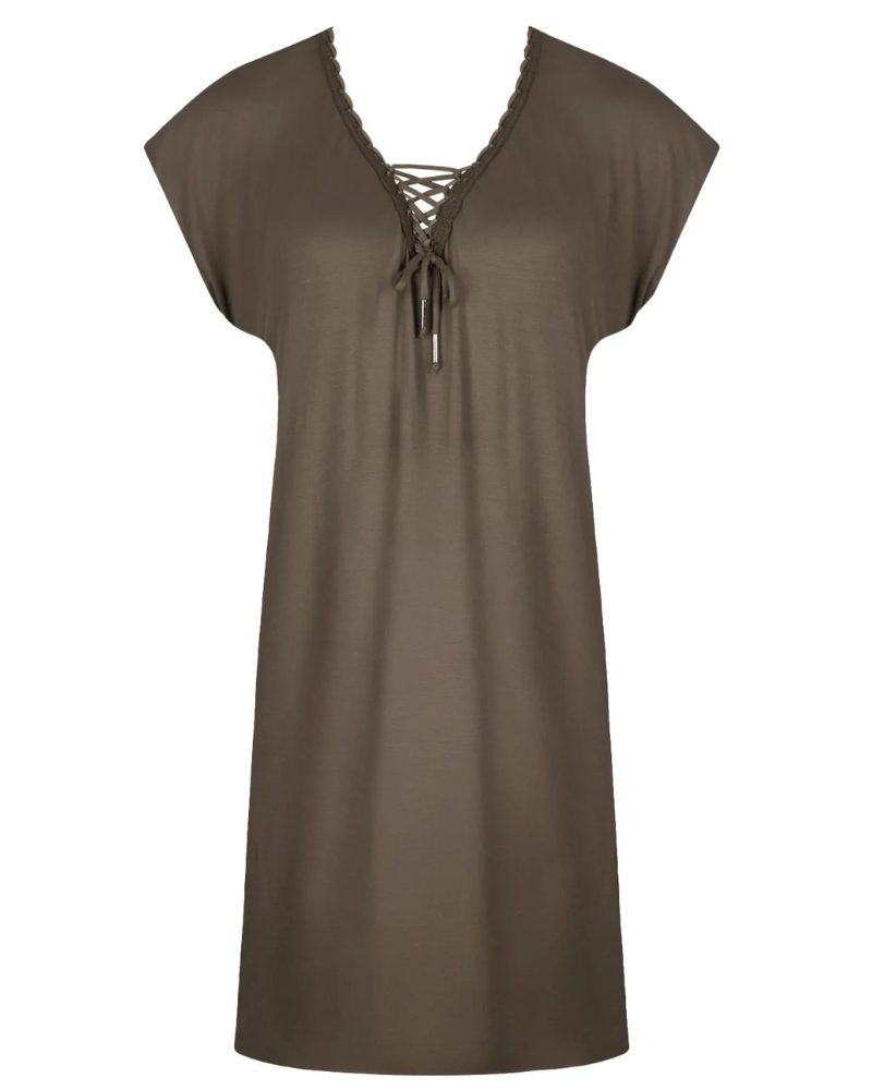 Túnica de playa Antigel La Modeuse Antigel (Kaki Bronze)