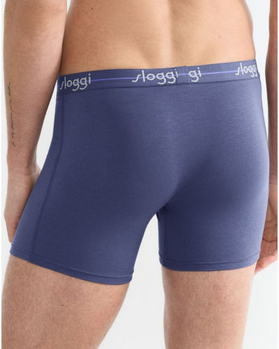 Lote de 2 boxers largos Sloggi for Men Start (Blue Comb)