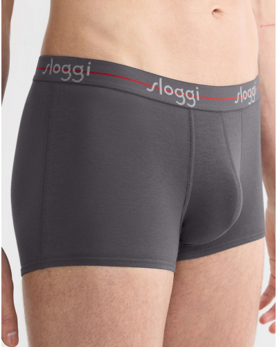 Lot de 2 boxers Sloggi for Men Start (Black Comb)
