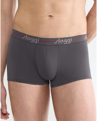 Lot de 2 boxers Sloggi for Men Start (Black Comb)