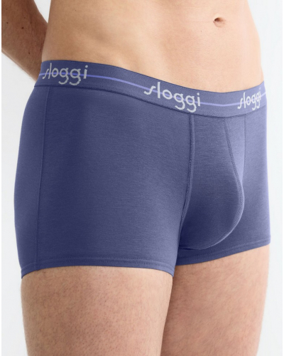 Set of 2 boxer shorts Sloggi for Men Start (Blue Comb)
