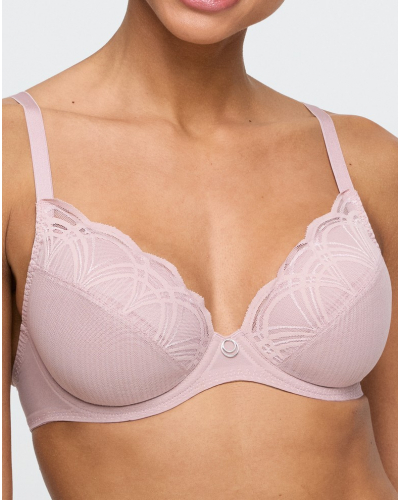 Soutien-gorge push-up amovible Marie Jo Cathia (Bois de Rose)