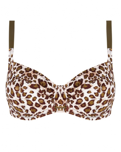 Soutien-gorge de bain corbeille bonnets profonds Antigel La Panthère Mystère (Kaki Mystère)