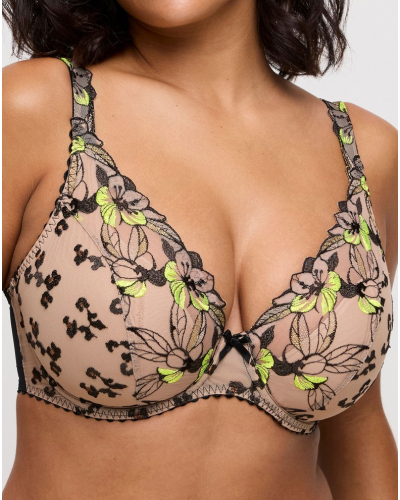 Half padded plunge bra Prima Donna Manali (Wild Bloom)