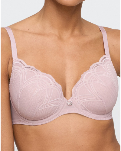 Soutien-gorge rembourré en forme de coeur Marie Jo Cathia (Bois de Rose)