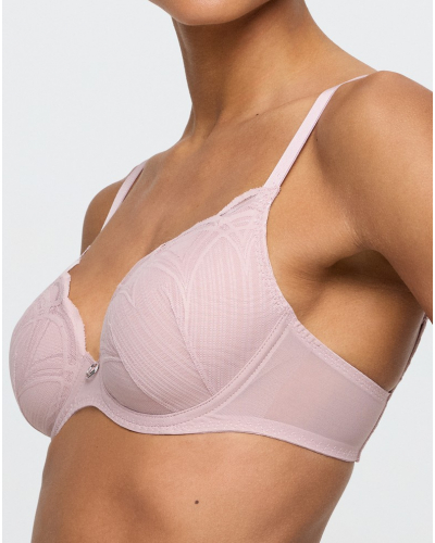 Sujetador alcochado en forma de corazon Marie Jo Cathia (Bois de Rose)