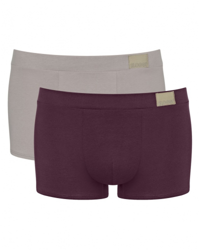 Lot de 2 hipsters Sloggi For Men GO Natural (Multicolore)