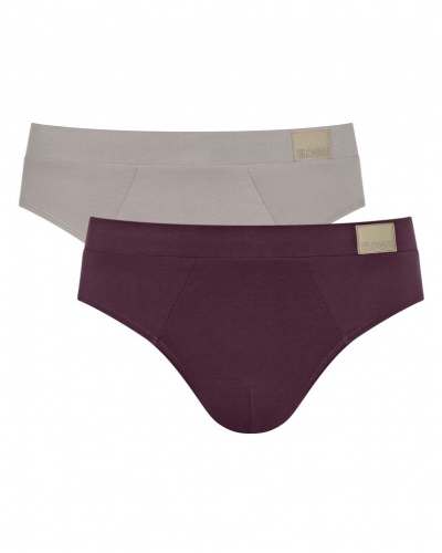 Lote de 2 calzoncillos Sloggi For Men GO Natural (Multicolore)