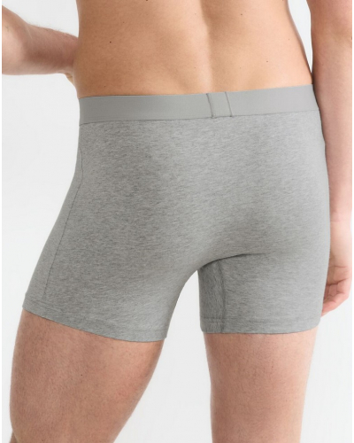 Set of 2 long boxers Sloggi for Men Ever Ease (Dark Grey Melange)