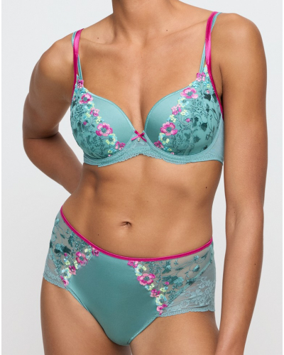 Soutien-gorge coque forme coeur Marie Jo Lizelot (Bali Green)
