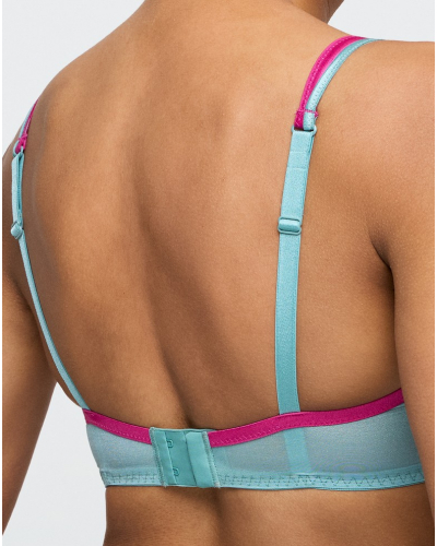 Soutien-gorge coque forme coeur Marie Jo Lizelot (Bali Green)