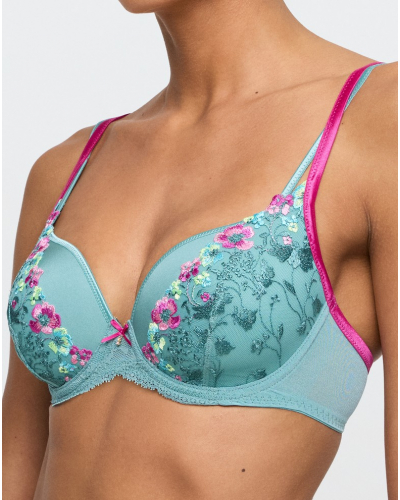 Sujetador con preformado forma de corazón Marie Jo Lizelot (Bali Green)