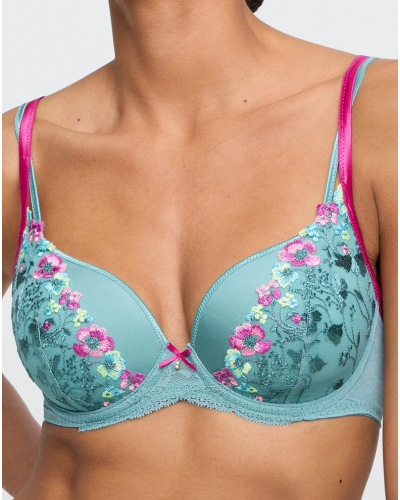 Sujetador con preformado forma de corazón Marie Jo Lizelot (Bali Green)