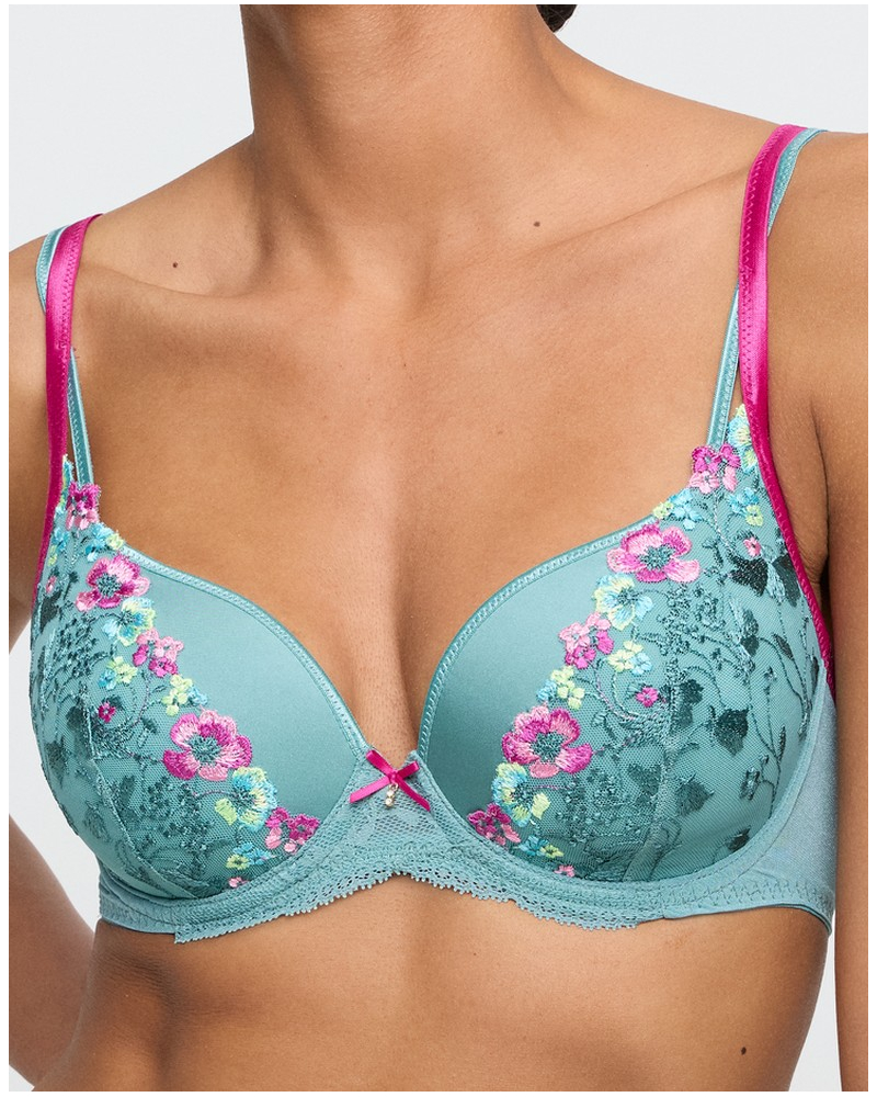 Soutien-gorge coque forme coeur Marie Jo Lizelot (Bali Green)