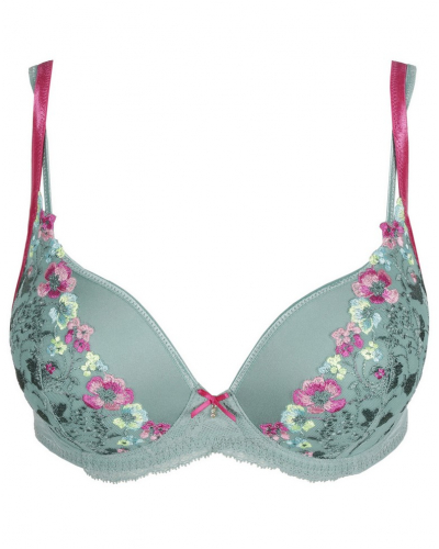 Soutien-gorge coque forme coeur Marie Jo Lizelot (Bali Green)