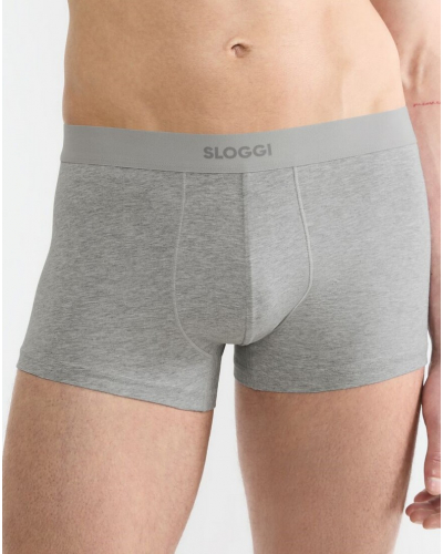 Boxer Sloggi For Men Ever Ease (Set of 2) (Dark Grey Melange)