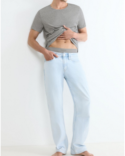 Crew neck t-shirt Sloggi For Men Ever Ease (Dark Grey Melange)