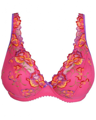 Half padded plunge bra Prima Donna Devdaha (Very Berry)