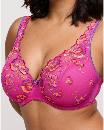 Half padded plunge bra Prima Donna Devdaha (Very Berry)