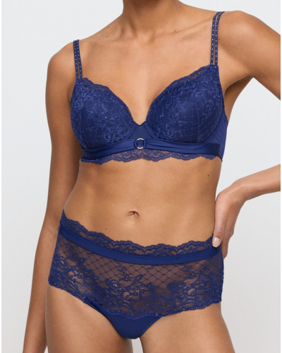 High-waisted knickers Marie Jo Musea (Sapphire Blue)