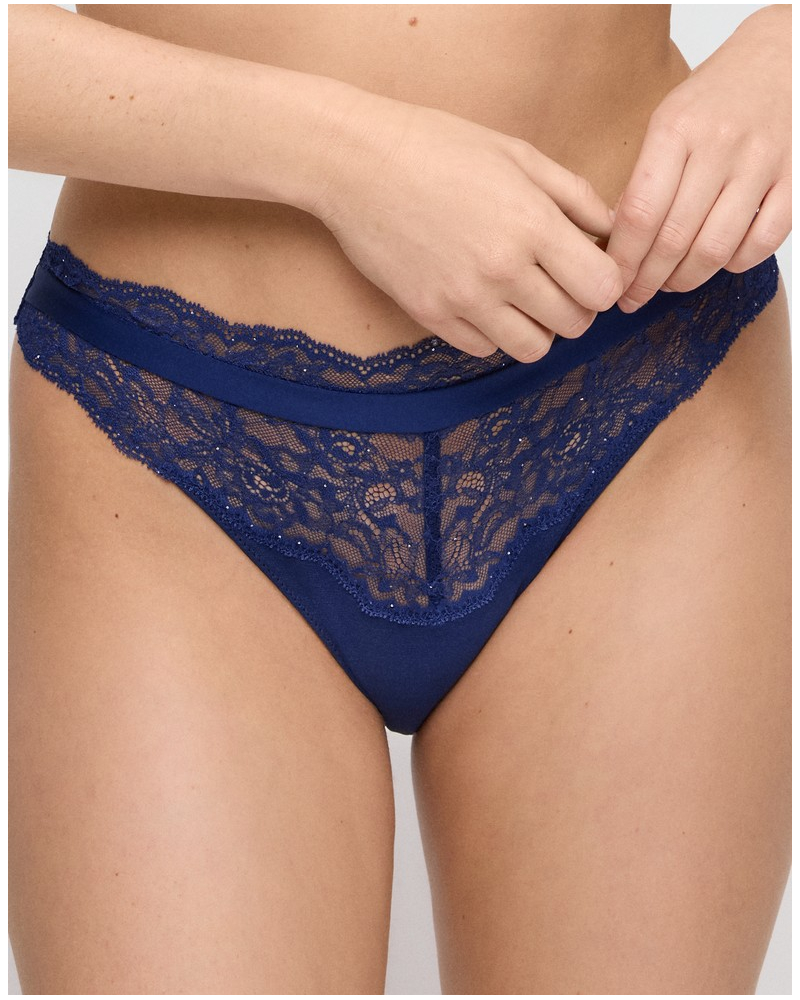 Slip brésilien Marie Jo Musea (Sapphire Blue)